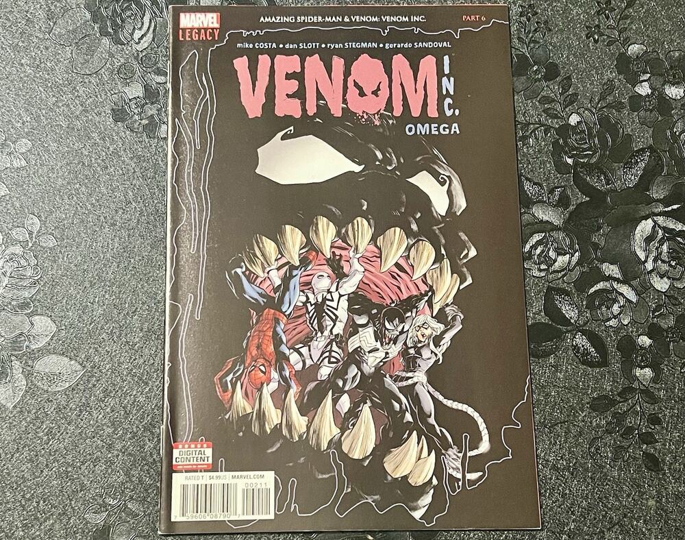 Amazing Spider-Man Venom INC Omega # 1 Mar 2018 Marvel Comics